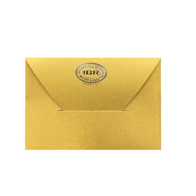 Istanbul Gold Refinery Assay (IGR) Yellow Presentation Sleeve