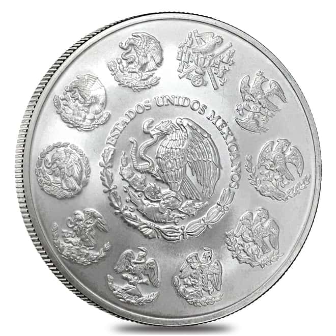 2016 5 oz Mexican Silver Libertad Coin .999 Fine BU