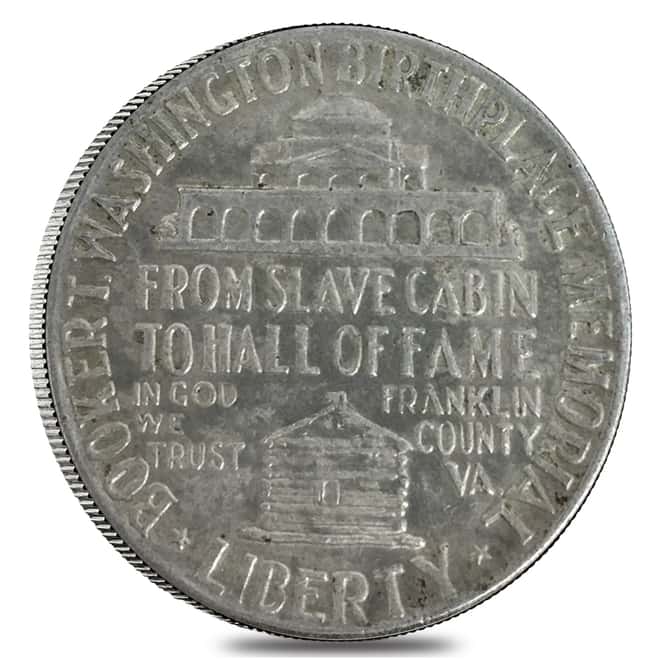 Booker T. Washington Half Dollar 90% Silver Commem Avg Circ (1946 - 1951, Random Year) 