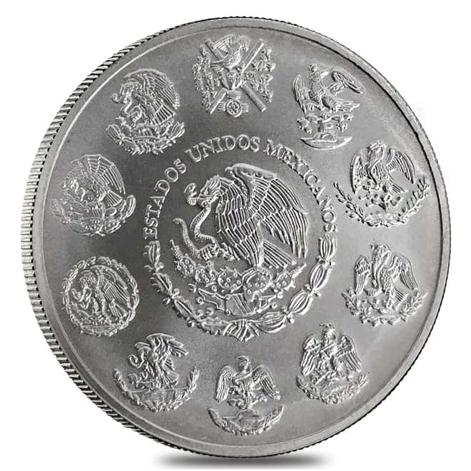 2014 2 oz Mexican Silver Libertad Coin .999 Fine BU