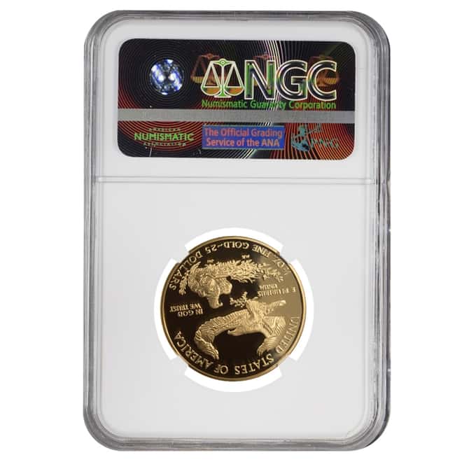2003 W 1/2 oz $25 Proof Gold American Eagle NGC PF 70 UCAM