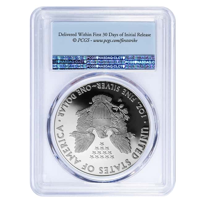 2018-W 1 oz Proof Silver American Eagle Congratulations Set PCGS PF 70 DCAM First Strike