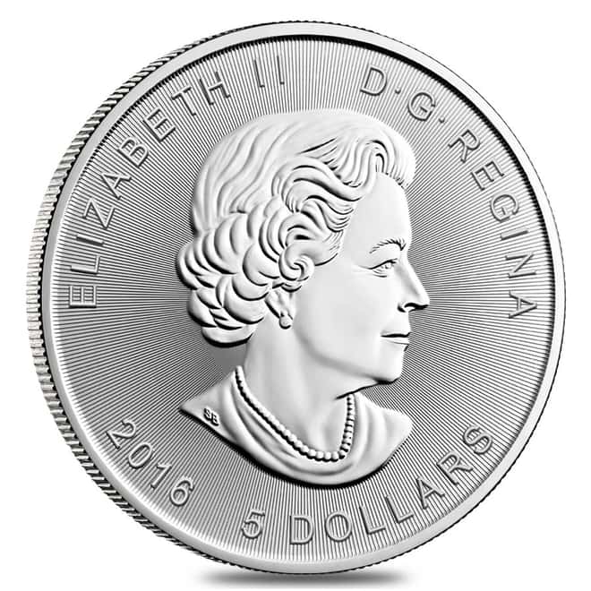 2016 1 oz Silver Canadian Superman: S-Shield .9999 Fine $5 Coin 