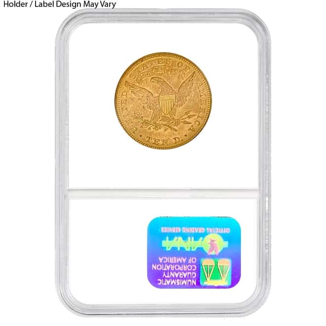 $10 Liberty Head Gold Eagle NGC MS 63 CAC (Random Year)