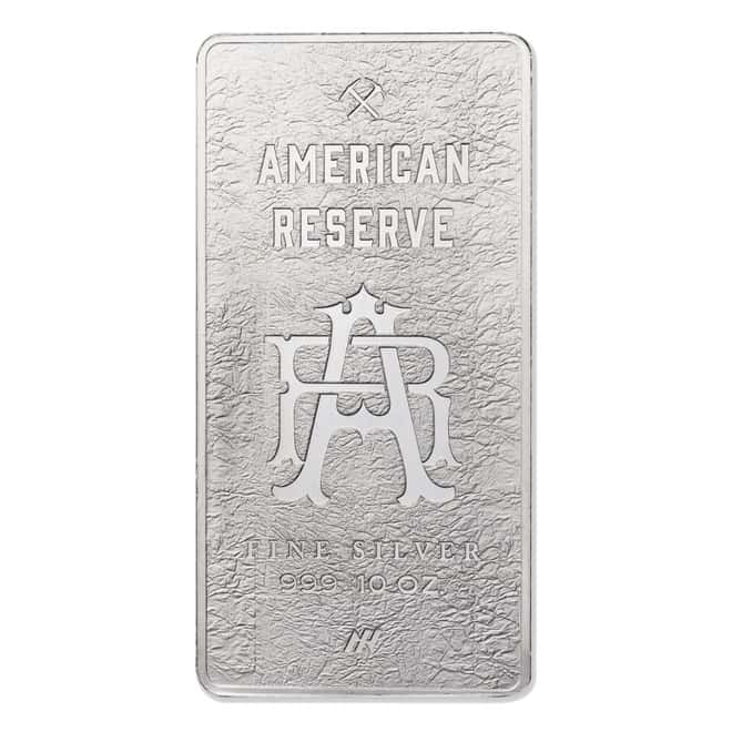 10 oz Asahi American Reserve Silver Bar .999 Fine Sealed