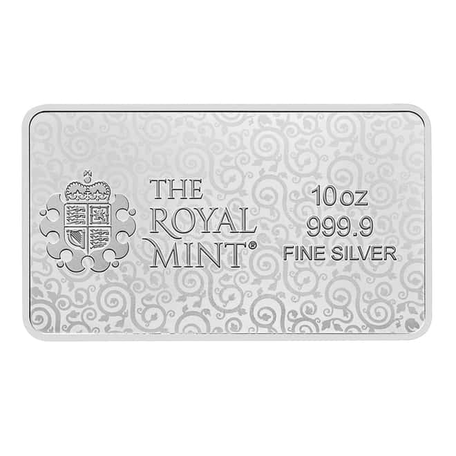 10 oz Great Britain Una and the Lion Landscape Silver Bar