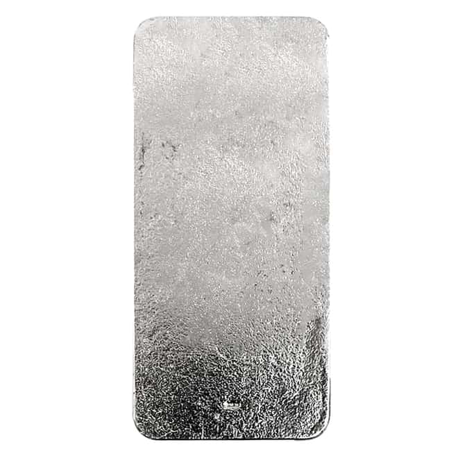 10 oz Silver Bar Wall Street Mint .999 Fine