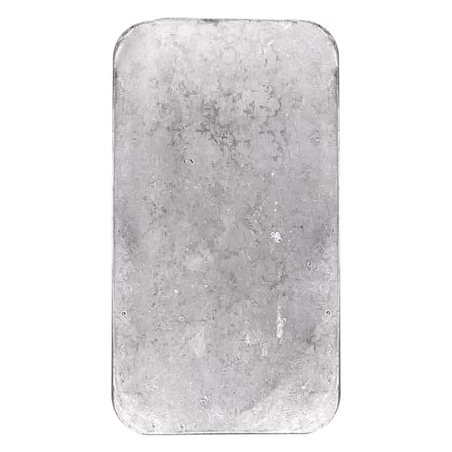 10 oz Valcambi Suisse Cast Silver Bar .999 Fine (w/Assay)