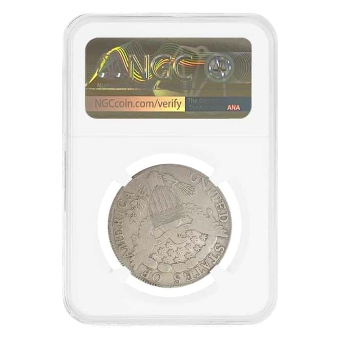 1807 Draped Bust Silver Half Dollar 50C NGC VG Details