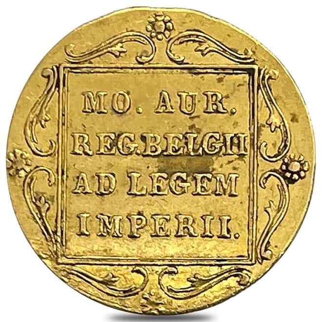 1818-1840 Netherlands 1 Ducat Gold Coin AGW 0.1106 oz Avg Circ (Random Year)