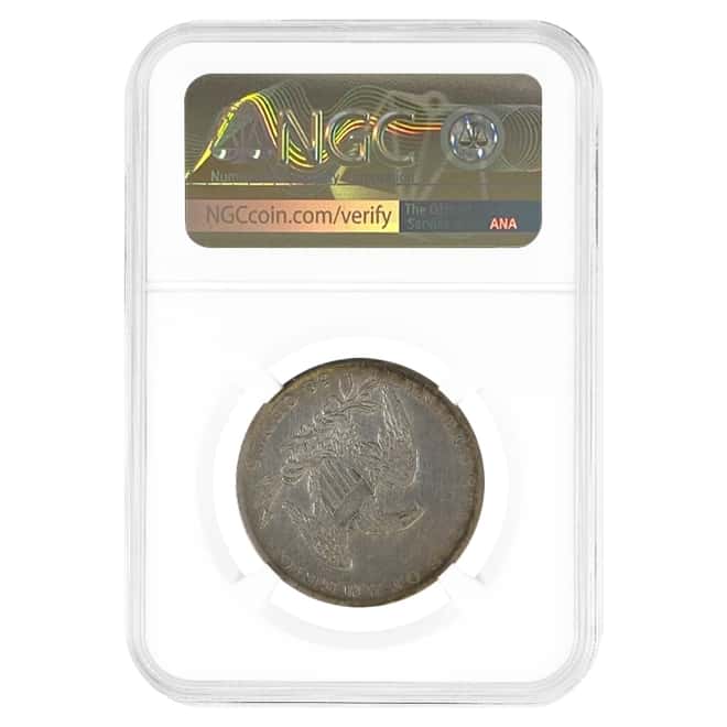 1837 Silver Early Half Dollar 50C NGC XF Details