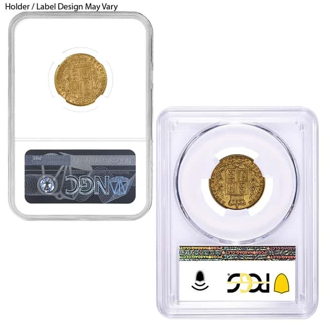 1838-1874 British Gold Sovereign Victoria Young Head Shield NGC / PCGS AU 55