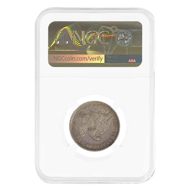 1838 Seated Liberty Silver Quarter Dollar 25C NGC XF Details