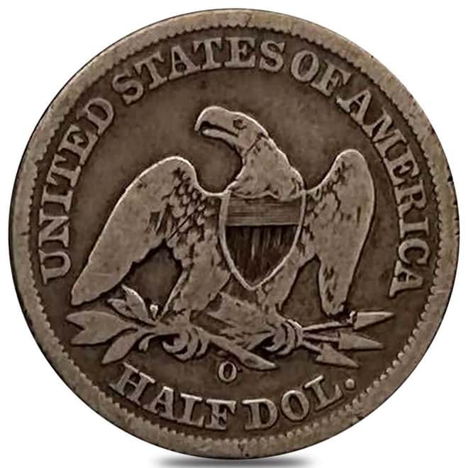 1839-1891 Seated Liberty Half Dollar Silver Coin Cull (Random Year)