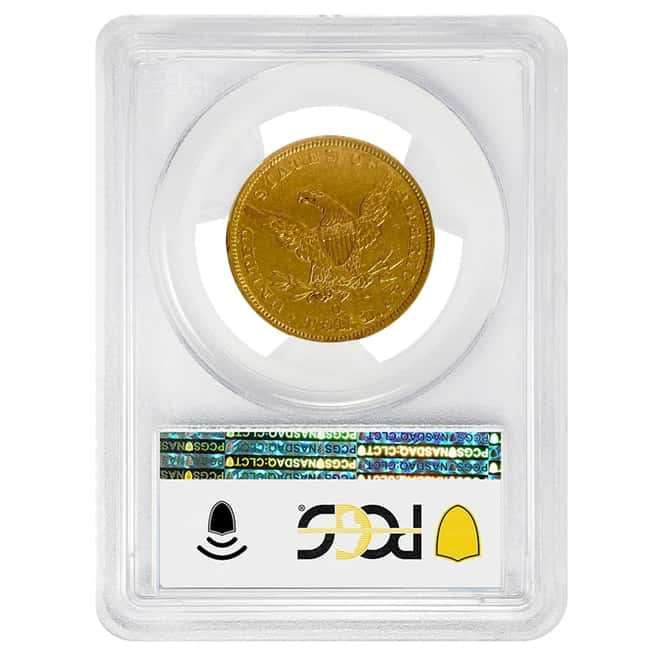 1842-O $10 Liberty Head Gold Eagle Coin PCGS XF 45