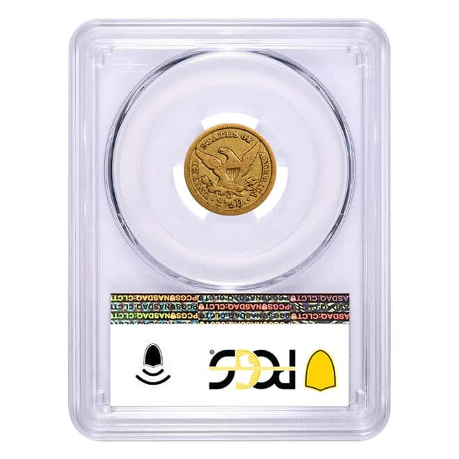 1851-O $2.5 Liberty Head Quarter Eagle Gold Coin PCGS VF 20