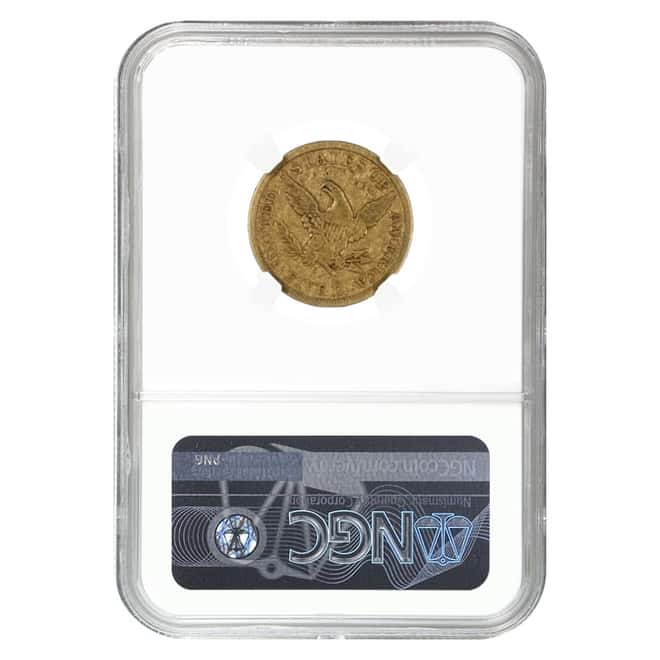 1872 S $5 Liberty Head Half Eagle Gold Coin NGC VF 20