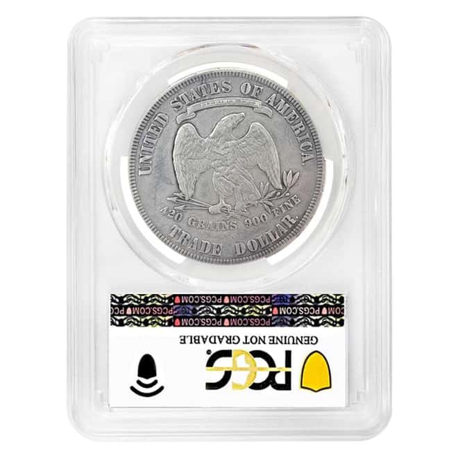 1877-S Silver Trade Dollar $1 PCGS VF Detail