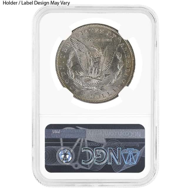 1878-1904 Morgan Silver Dollar $1 NGC MS 60 (Random Year)