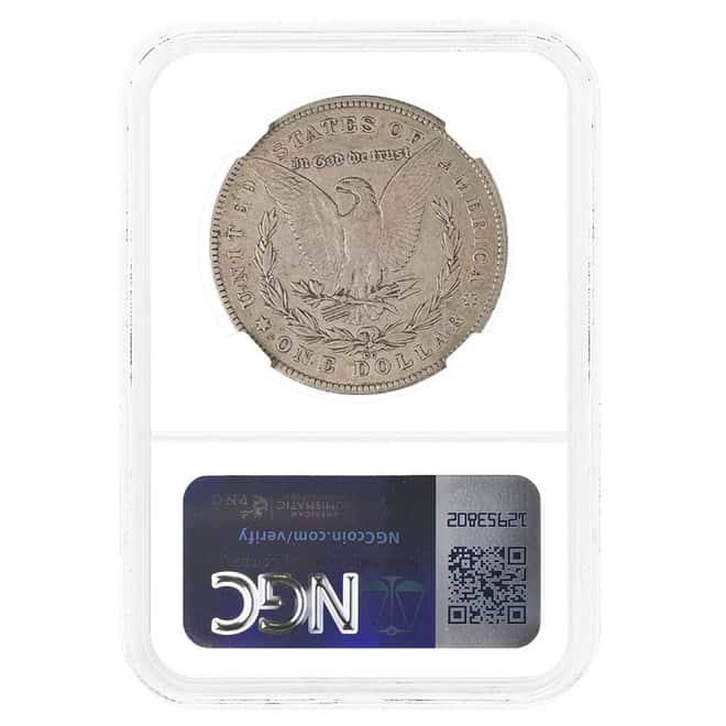 1878-CC Morgan Silver Dollar $1 NGC XF 45