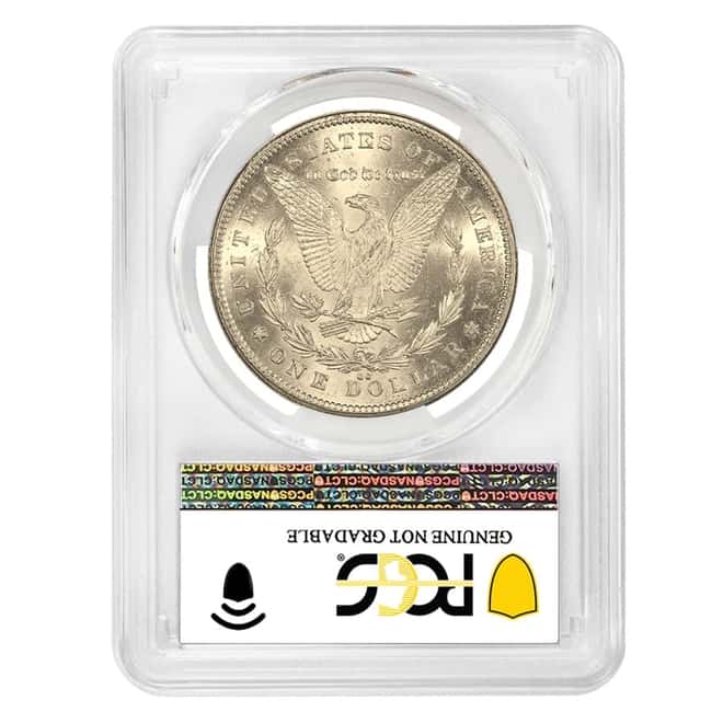 1878 CC Morgan Silver Dollar $1 PCGS UNC Detail