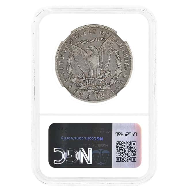 1879-CC Morgan Silver Dollar $1 NGC VF 30