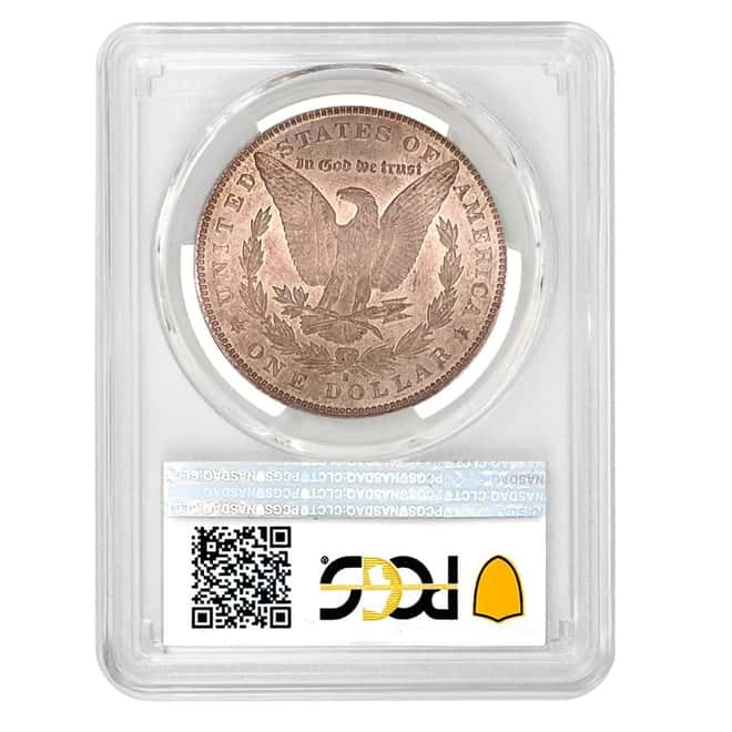 1880/9-S Morgan Silver Dollar $1 PCGS MS 64