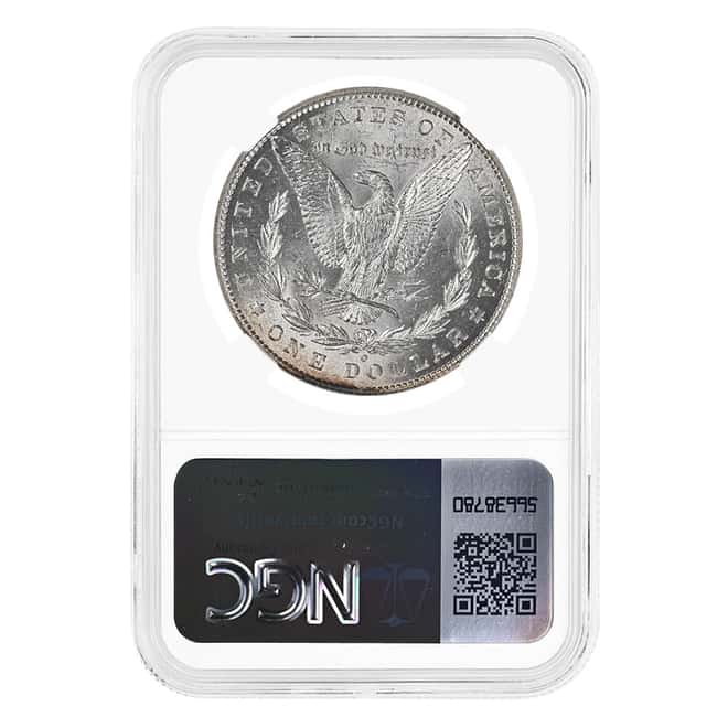 1880 O Morgan Silver Dollar $1 NGC MS 63