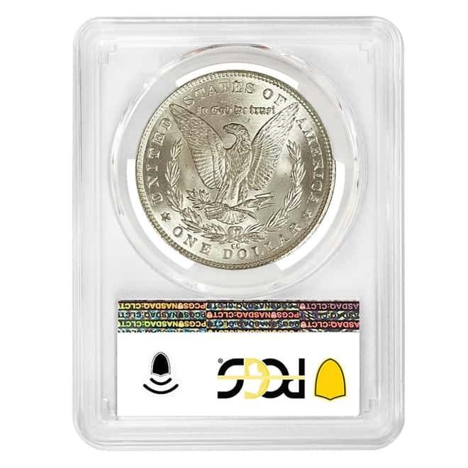 1881 CC Morgan Silver Dollar $1 PCGS MS 66