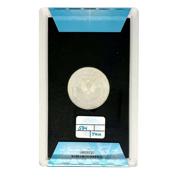 1882-CC Morgan Silver Dollar $1 ANACS MS 64 CAM DMPL GSA (w/Box & COA)