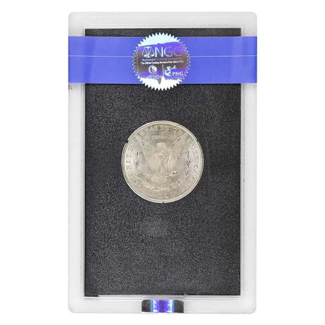 1882-CC Morgan Silver Dollar $1 NGC MS 63 GSA