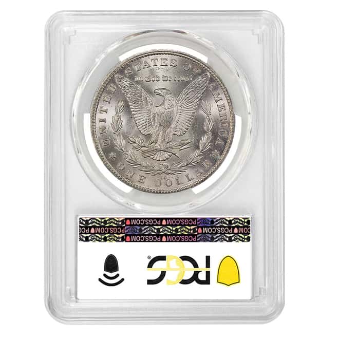 1882-CC Morgan Silver Dollar $1 PCGS MS 63