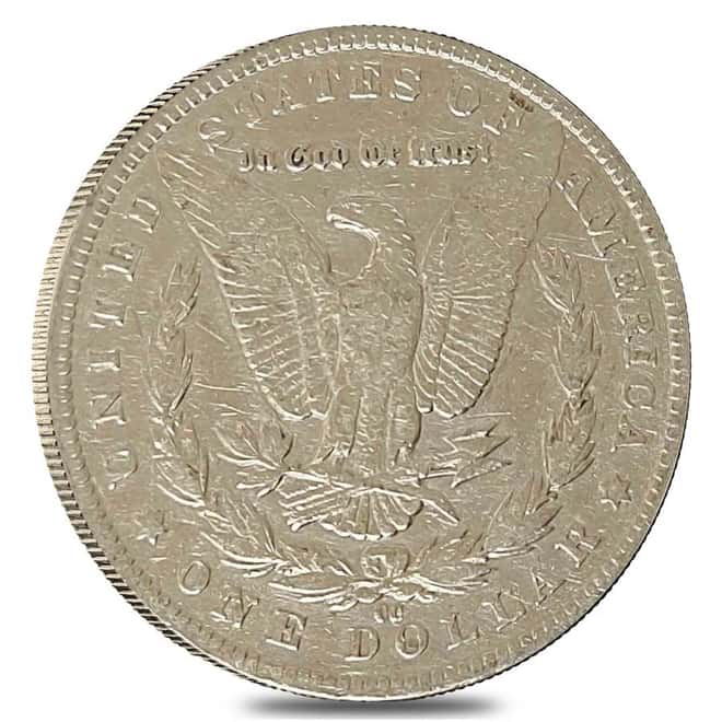 1883-CC Morgan Silver Dollar $1 Cleaned