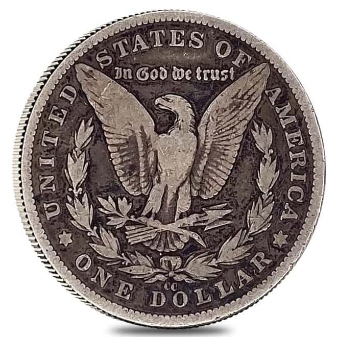 1883-CC Morgan Silver Dollar $1 VG