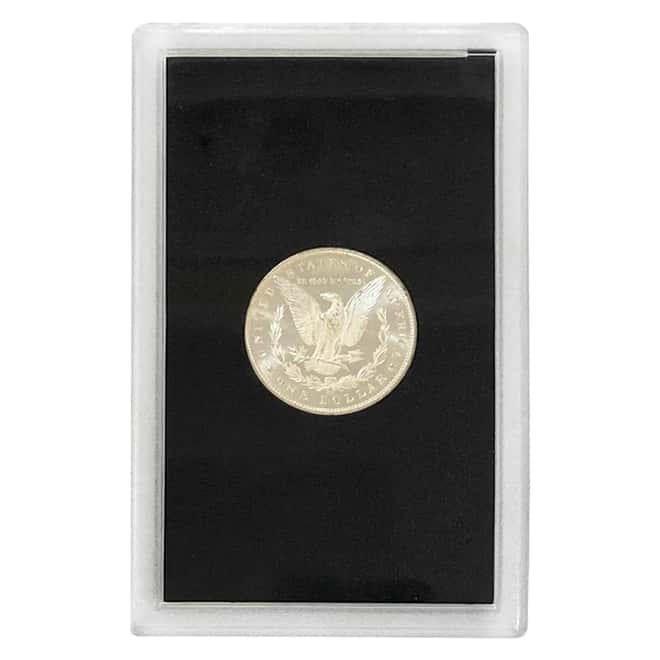 1884-CC Morgan Silver Dollar $1 BU GSA (w/Box & COA)