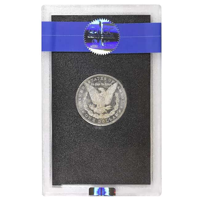 1884-CC Morgan Silver Dollar $1 NGC MS 62 PL GSA (w/Box & COA)