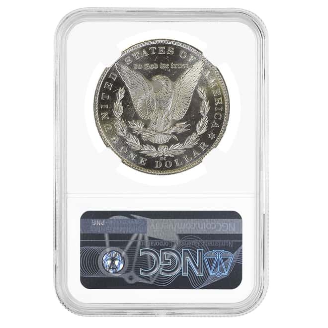 1884-CC Morgan Silver Dollar $1 NGC MS 62 PL