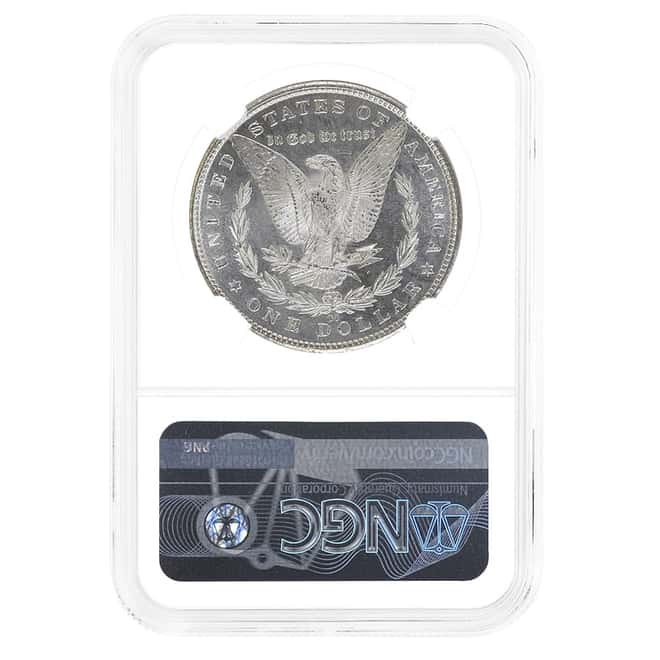 1884-CC Morgan Silver Dollar $1 NGC MS 63 PL