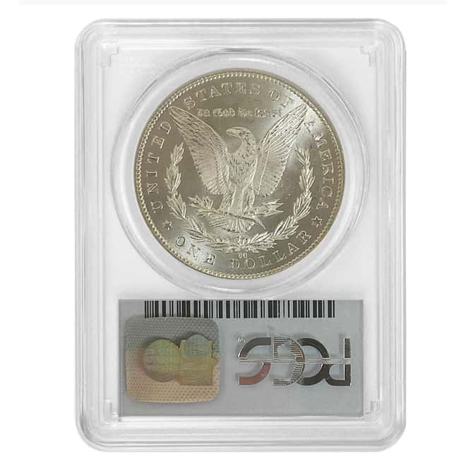 1884-CC Morgan Silver Dollar $1 PCGS MS 66