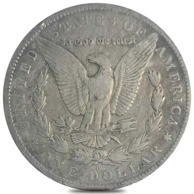 1885-CC Morgan Silver Dollar $1 Fine Details