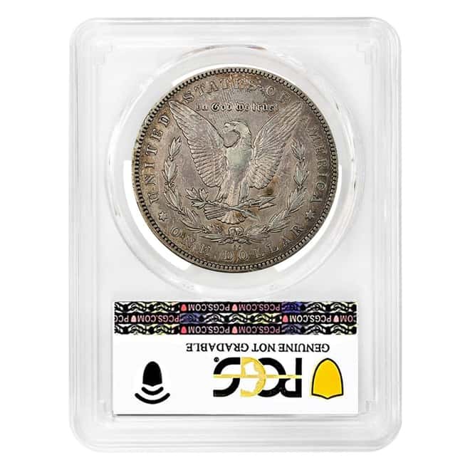 1889-CC Morgan Silver Dollar $1 PCGS XF Detail (Damaged)