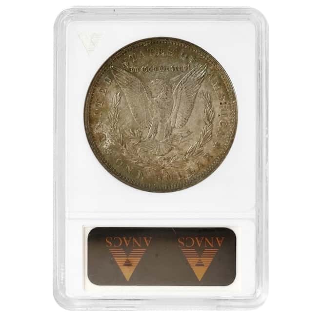 1891-O Morgan Silver Dollar $1 ANACS MS 62 (Soapbox Holder)