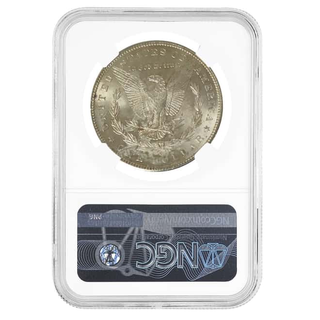 1891 S Morgan Silver Dollar $1 NGC MS 62