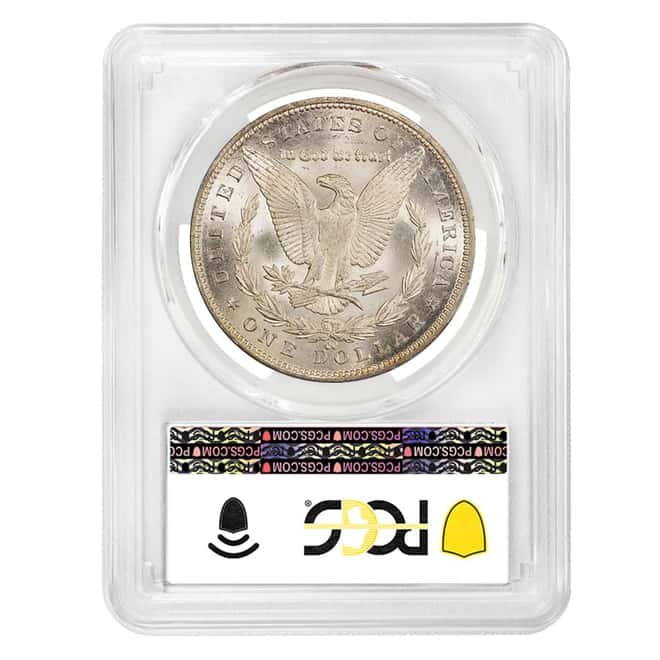 1892-CC Morgan Silver Dollar $1 PCGS MS 64