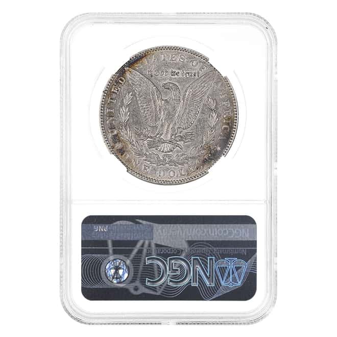 1892 Morgan Silver Dollar $1 NGC AU 53