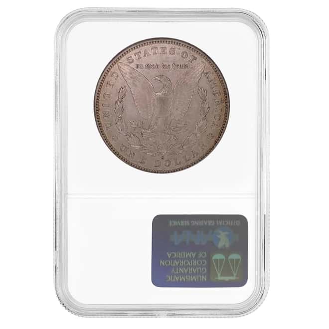 1892 S Morgan Silver Dollar $1 NGC AU 50
