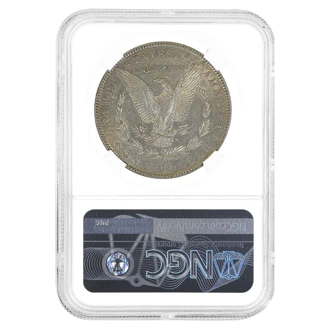 1895-O Morgan Silver Dollar $1 NGC AU 53