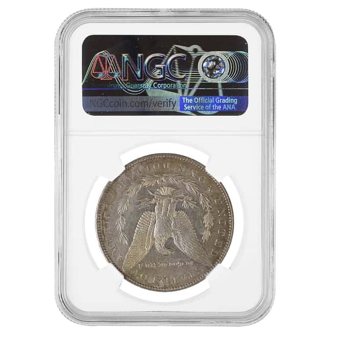 1896 Morgan Silver Dollar $1 NGC MS 61