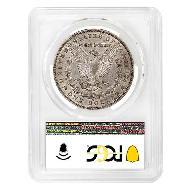 1896 O Morgan Silver Dollar $1 PCGS XF 45