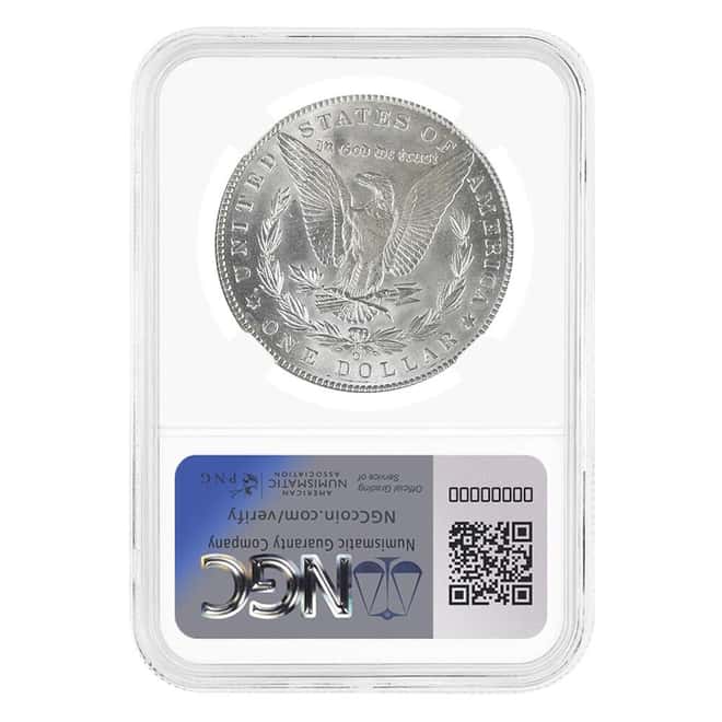 1900-O Morgan Silver Dollar $1 NGC MS 66